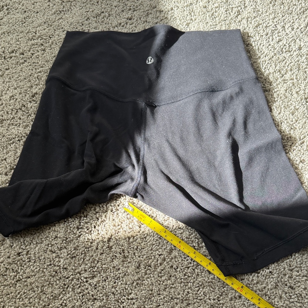 Lululemon Athletica Black Bike Shorts